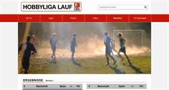 Desktop Screenshot of hobbyliga-lauf.de
